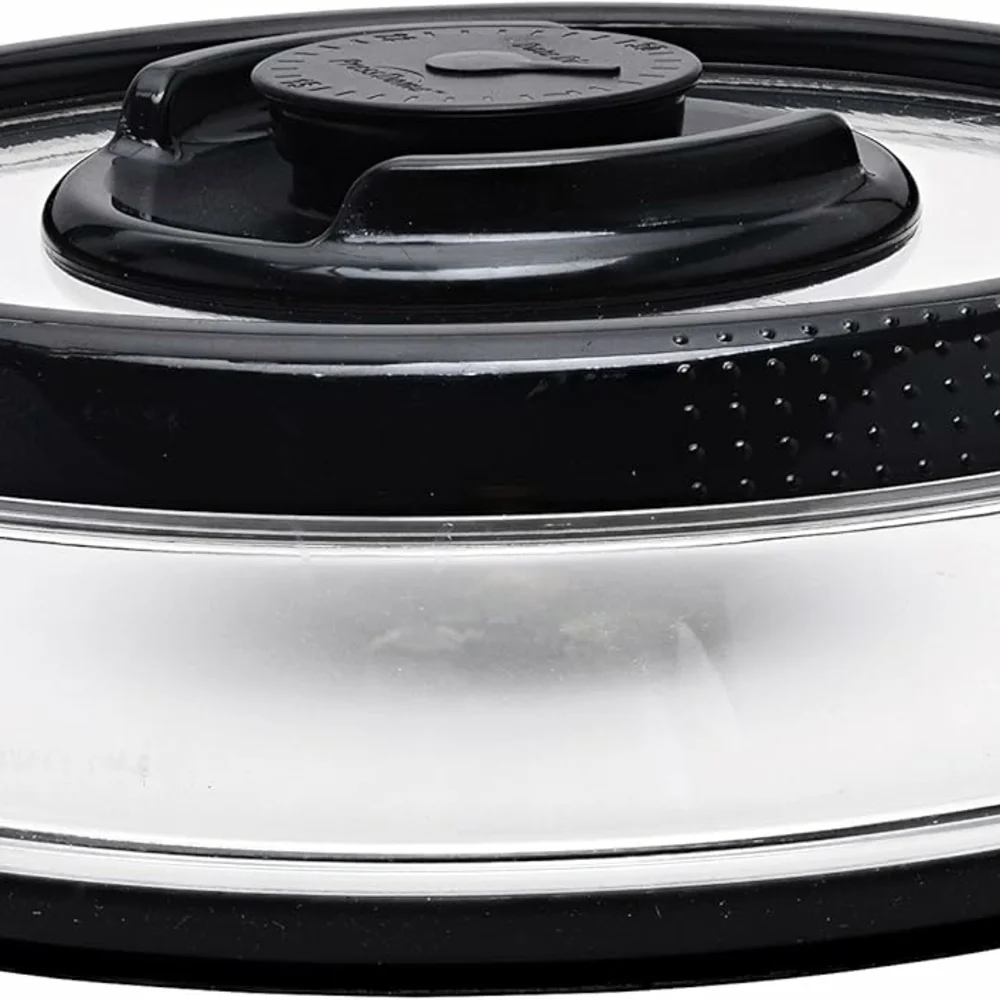 PressDome 5-Piece Vacuum Food Sealer Set Red